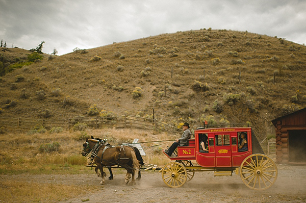 Cowboy ranch wedding