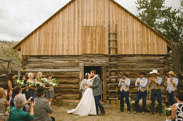 Cowboy ranch wedding