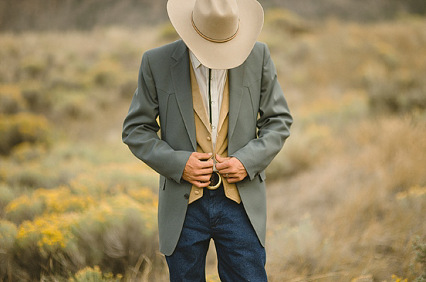 Cowboy ranch wedding