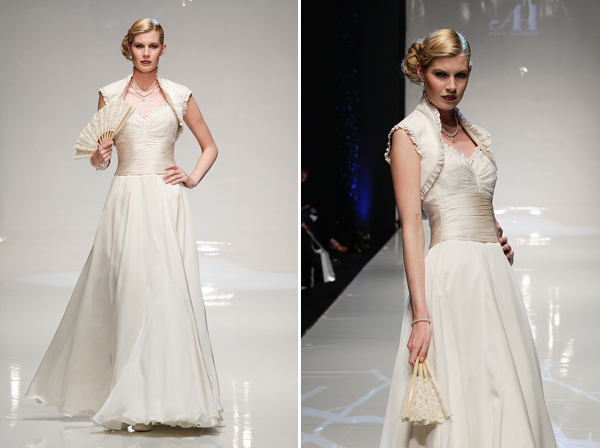 Tmeless Beauty collection by Alan Hannah wedding dresses made in England