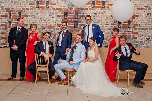 Jenny Packham Barn Wedding // Photography by Anna Rosell 