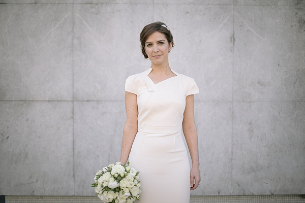 Roland Mouret Wedding Dress // London Bride // Photography by Tom Ravenshear