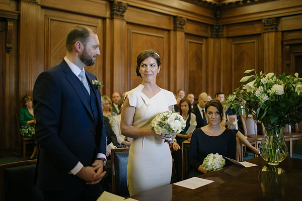 Roland Mouret Wedding Dress // London Bride // Photography by Tom Ravenshear