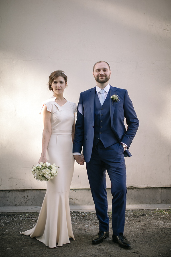 Roland Mouret Wedding Dress // London Bride // Photography by Tom Ravenshear