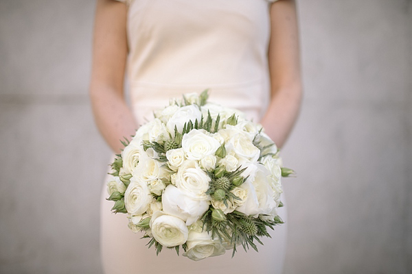 Roland Mouret Wedding Dress // London Bride // Photography by Tom Ravenshear