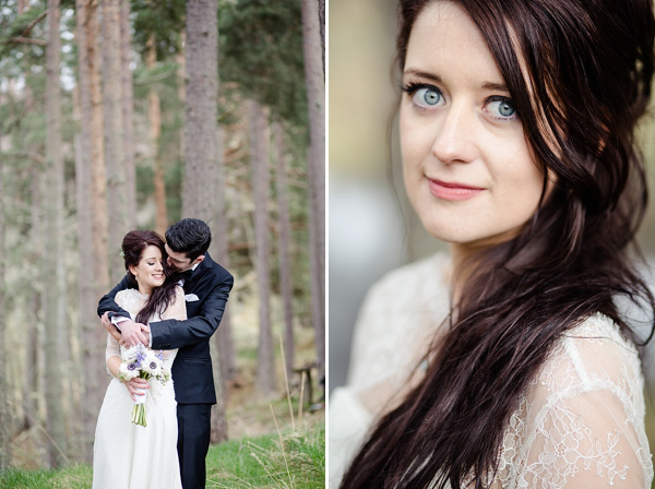 Scottish Highlands Wedding // Inshriach House // 1960s Edwardian Whimsical Wedding // Photography by Helen Abraham