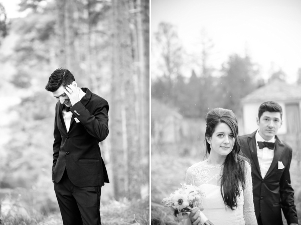 Scottish Highlands Wedding // Inshriach House // 1960s Edwardian Whimsical Wedding // Photography by Helen Abraham