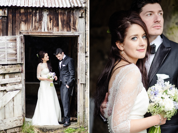 Scottish Highlands Wedding // Inshriach House // 1960s Edwardian Whimsical Wedding // Photography by Helen Abraham