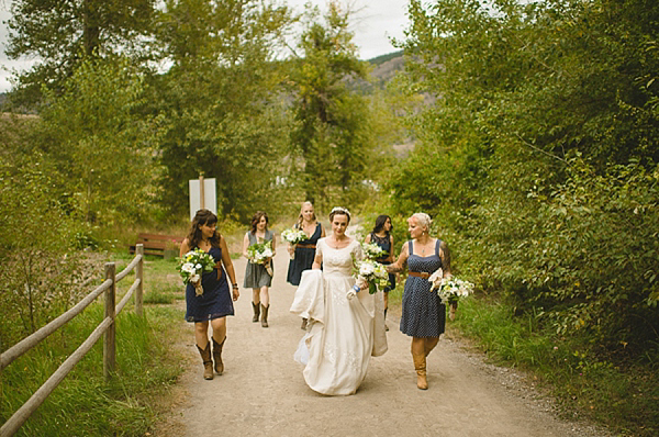 Cowboy ranch wedding