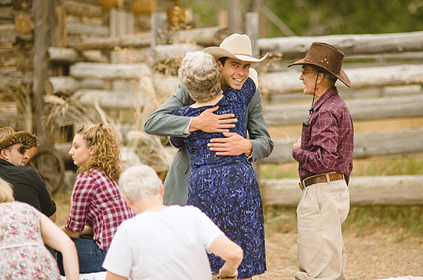 Cowboy ranch wedding