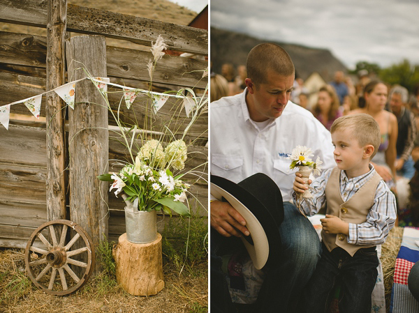 Cowboy ranch wedding