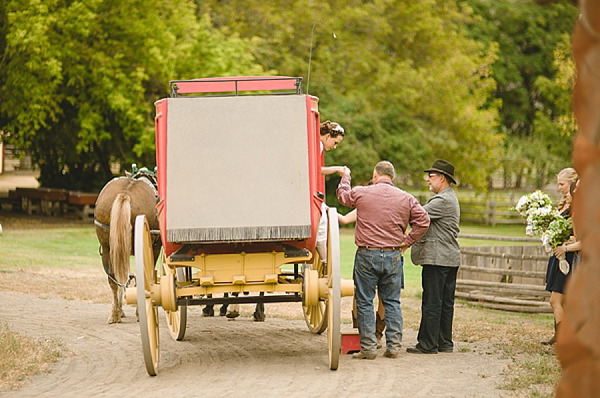 Cowboy ranch wedding