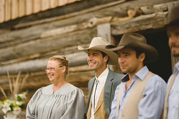 Cowboy ranch wedding