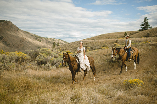 Cowboy ranch wedding