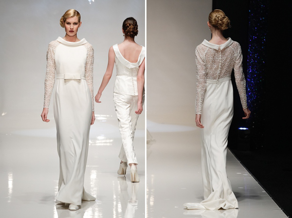 Tmeless Beauty collection by Alan Hannah wedding dresses made in England