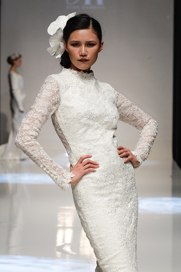 Tmeless Beauty collection by Alan Hannah wedding dresses made in England