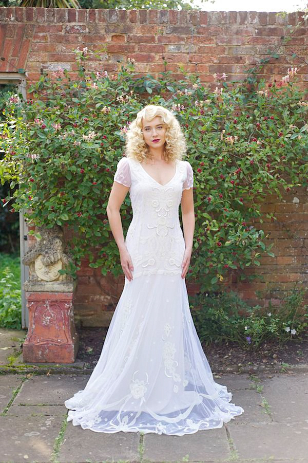 Yellow pale green and white wedding inspiration Claire Pettibone Alice Temperley Stephanie Allin