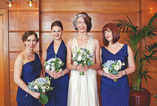 A 1920s an 1930s Art Deco Inspired Wedding // Francesca Wedding Dress by Jenny Packham // Photography by Laura McCluskey