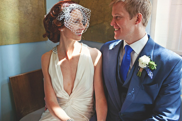 A 1920s an 1930s Art Deco Inspired Wedding // Francesca Wedding Dress by Jenny Packham // Photography by Laura McCluskey