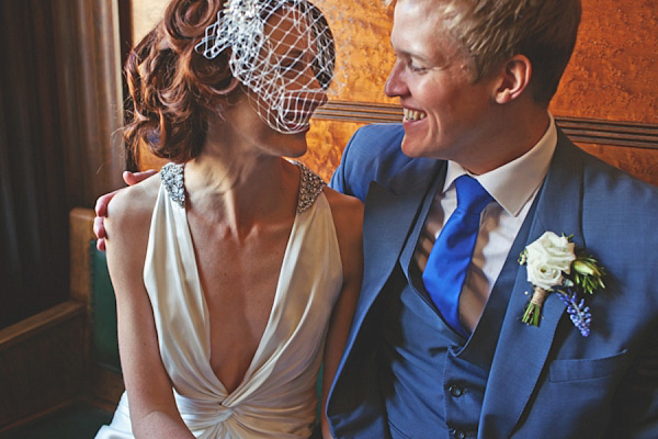 A 1920s an 1930s Art Deco Inspired Wedding // Francesca Wedding Dress by Jenny Packham // Photography by Laura McCluskey