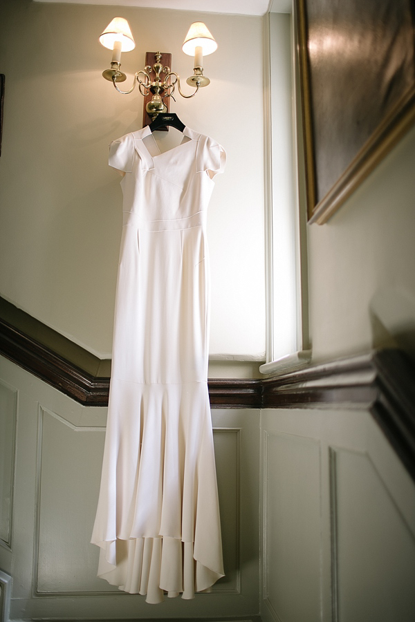 Roland Mouret Wedding Dress // London Bride // Photography by Tom Ravenshear