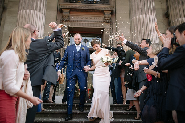 Roland Mouret Wedding Dress // London Bride // Photography by Tom Ravenshear