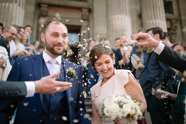 Roland Mouret Wedding Dress // London Bride // Photography by Tom Ravenshear