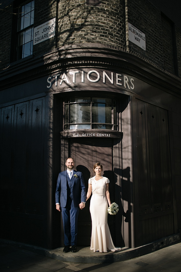 Roland Mouret Wedding Dress // London Bride // Photography by Tom Ravenshear