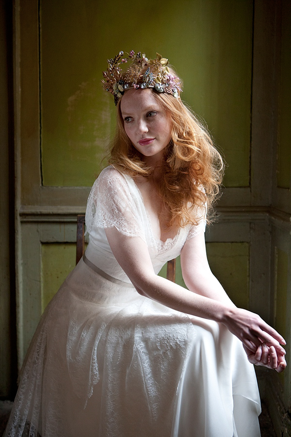 Sally Lacock Edwardian Vintage Inspired Wedding Dresses // Cherished Vintage Inspired Headpieces