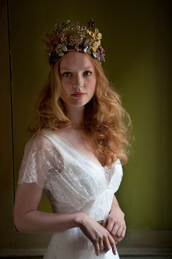 Sally Lacock Edwardian Vintage Inspired Wedding Dresses // Cherished Vintage Inspired Headpieces