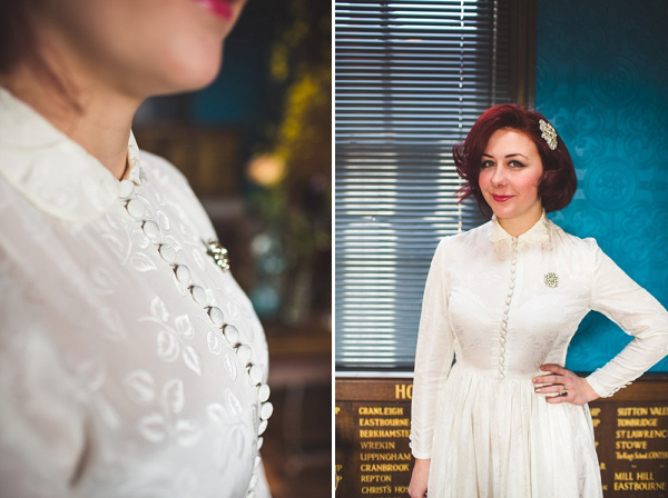 Vintage and vintage inspired wedding dresses in Sheffield by Kate Beaumont // S6 Photography