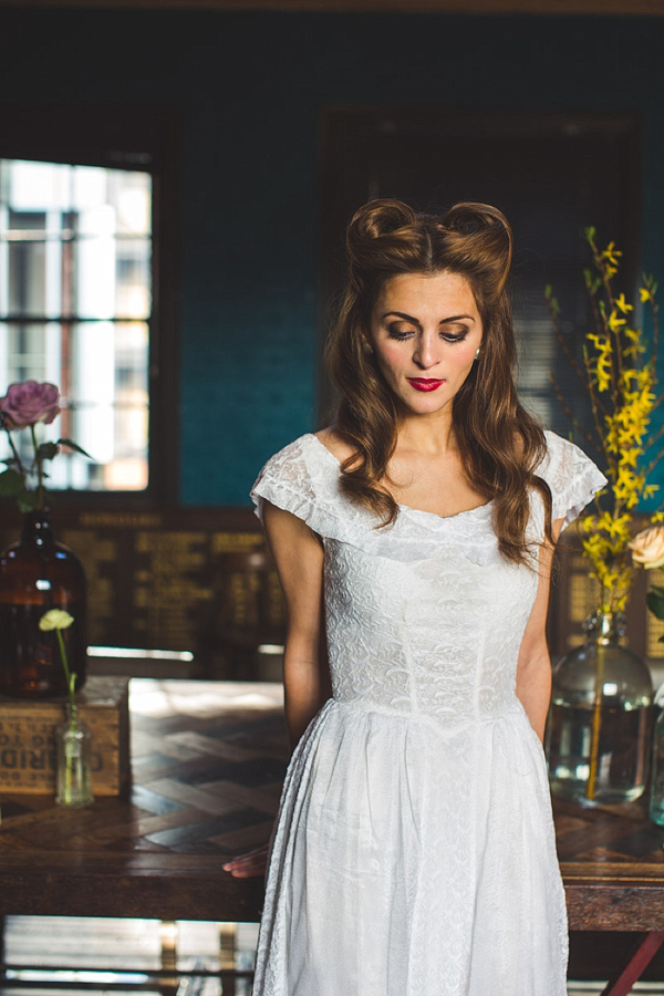 Vintage and vintage inspired wedding dresses in Sheffield by Kate Beaumont // S6 Photography