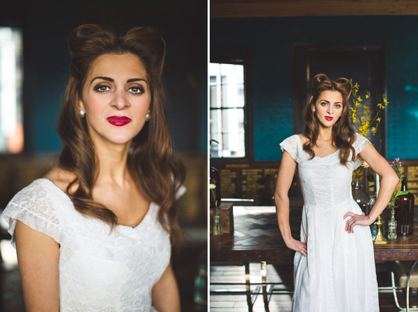 Vintage and vintage inspired wedding dresses in Sheffield by Kate Beaumont // S6 Photography