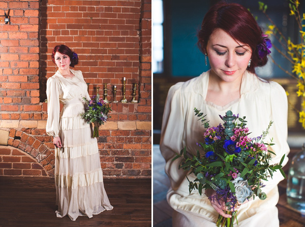 Vintage and vintage inspired wedding dresses in Sheffield by Kate Beaumont // S6 Photography