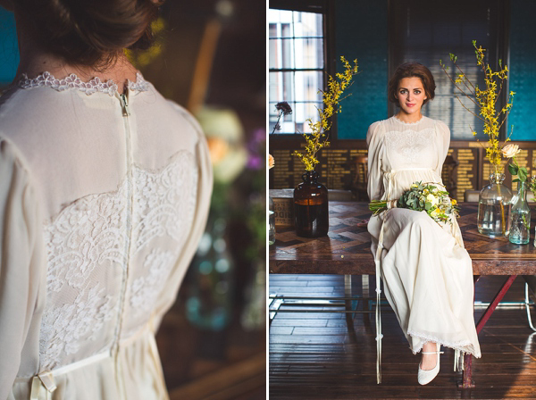 Vintage and vintage inspired wedding dresses in Sheffield by Kate Beaumont // S6 Photography