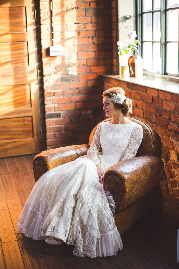 Vintage and vintage inspired wedding dresses in Sheffield by Kate Beaumont // S6 Photography