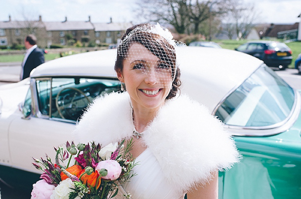 Stewart Parvin Pretty As A Picture Wedding Dress // Hexham Winter Gardens Wedding // Photograpy by Lisa Devine