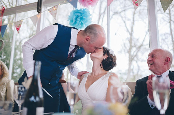 Stewart Parvin Pretty As A Picture Wedding Dress // Hexham Winter Gardens Wedding // Photograpy by Lisa Devine