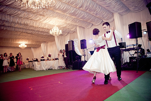 1950s inspired Romanian Wedding