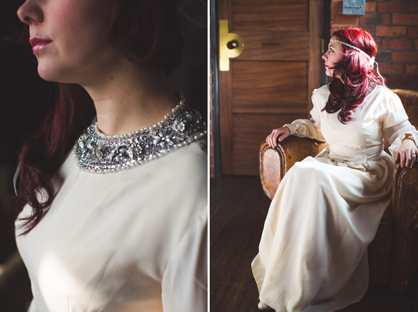 Vintage and vintage inspired wedding dresses in Sheffield by Kate Beaumont // S6 Photography