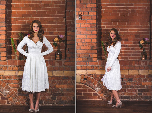 Vintage and vintage inspired wedding dresses in Sheffield by Kate Beaumont // S6 Photography