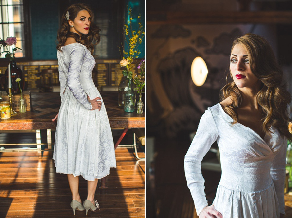 Vintage and vintage inspired wedding dresses in Sheffield by Kate Beaumont // S6 Photography