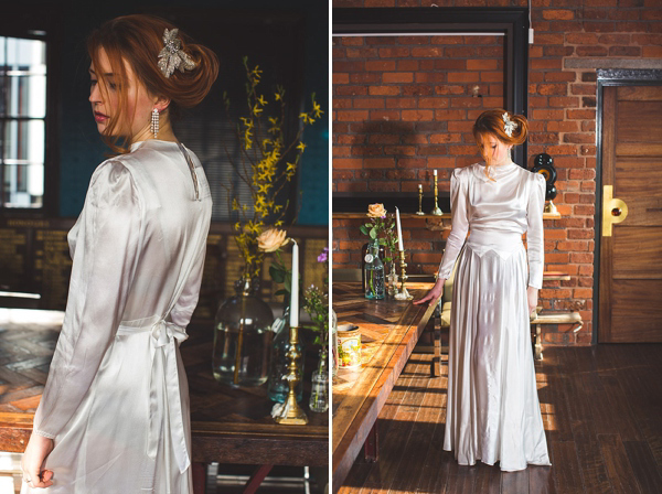 Vintage and vintage inspired wedding dresses in Sheffield by Kate Beaumont // S6 Photography