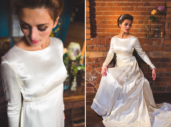 Vintage and vintage inspired wedding dresses in Sheffield by Kate Beaumont // S6 Photography