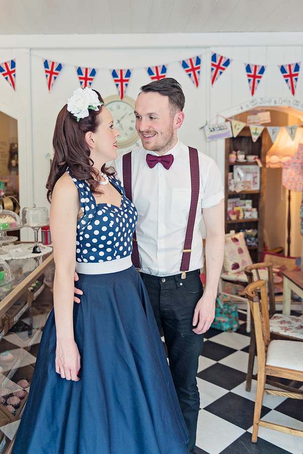 1940s retro inspired engagement shoot, Theresa Furey Photography