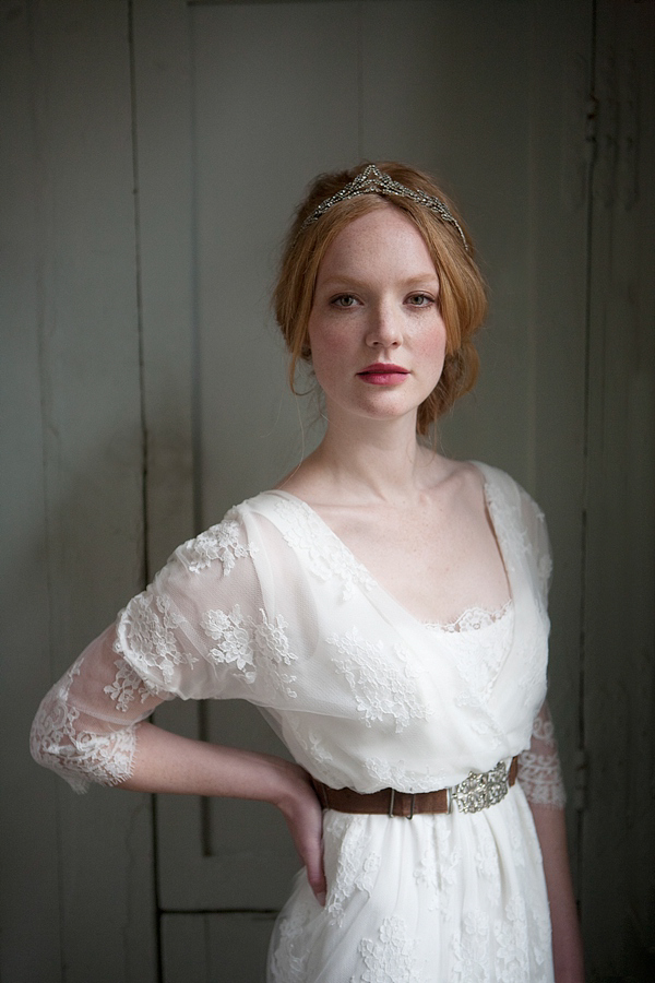 Sally Lacock Edwardian Vintage Inspired Wedding Dresses // Cherished Vintage Inspired Headpieces
