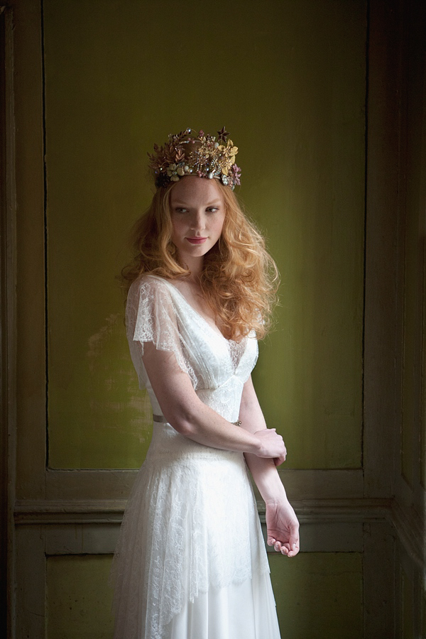 Sally Lacock Edwardian Vintage Inspired Wedding Dresses // Cherished Vintage Inspired Headpieces