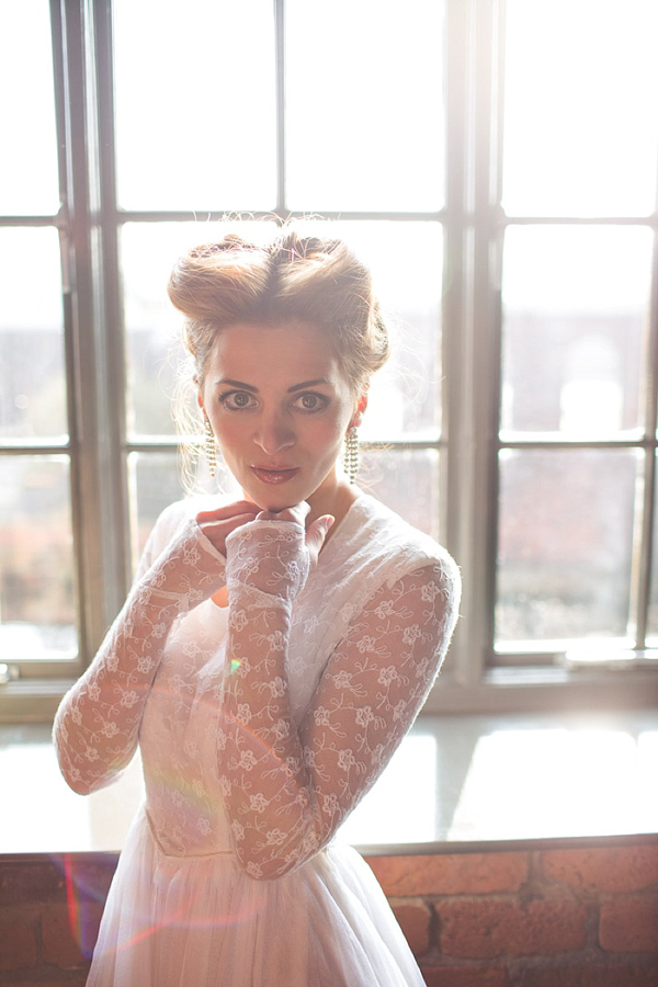 Vintage and vintage inspired wedding dresses in Sheffield by Kate Beaumont // S6 Photography