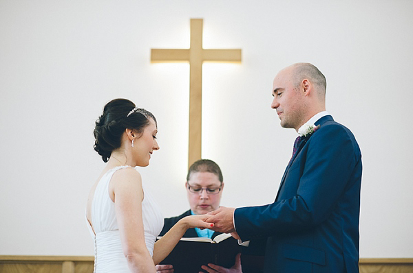 Stewart Parvin Pretty As A Picture Wedding Dress // Hexham Winter Gardens Wedding // Photograpy by Lisa Devine