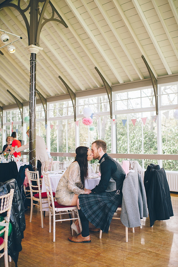 Stewart Parvin Pretty As A Picture Wedding Dress // Hexham Winter Gardens Wedding // Photograpy by Lisa Devine